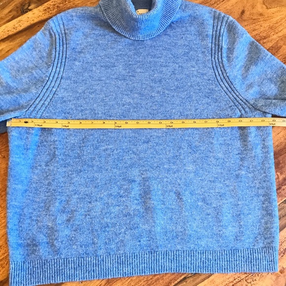 A New Day Blue Knit Sweater Size Large - Picture 5 of 8